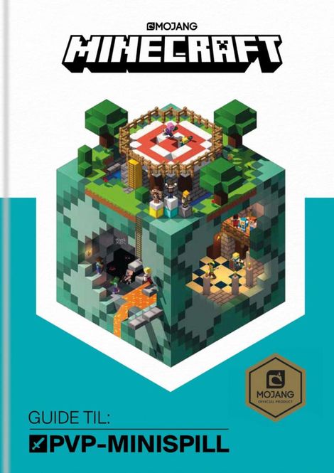 Hovedbilde Minecraft Guide Til PVP-Minispill (Bok)