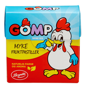 Hovedbilde Brynild Gomp Fruktpastiller 25g