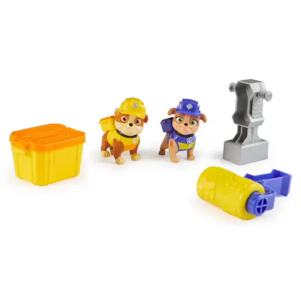 Paw Patrol Rubble & Crew Rubble & Mix Build-It Pack Kinetic Sand