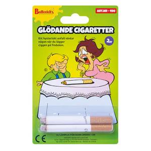 Hovedbilde Glødende Sigaretter 2 stk Buttericks