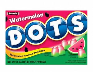 Hovedbilde Dots Watermelon Tootsie 184g