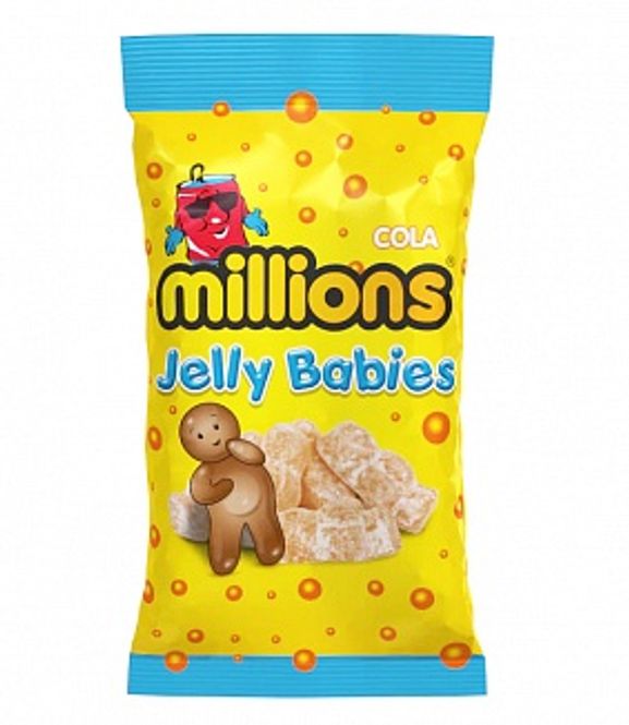 Hovedbilde Millions Jelly Babies Cola 150g