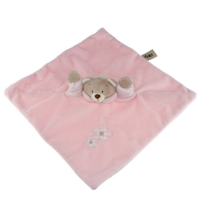 Hovedbilde Koseklut Bamse Rosa 30x30cm Tinka