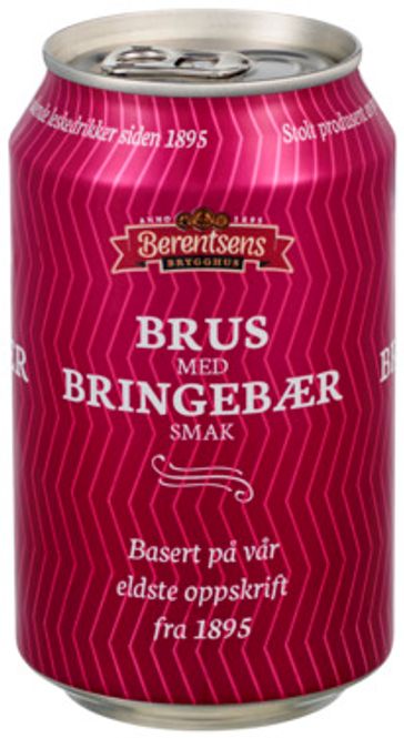 Hovedbilde Bringebærbrus Berentsens Brygghus 0,33l Boks BF: ...