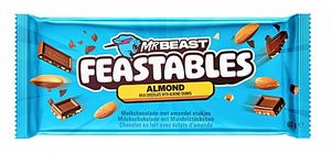 Hovedbilde MrBeast Feastables Milk Almond 60g