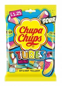 Hovedbilde Chupa Chups Mini Sour Tubes 120g