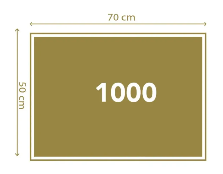 Clementoni National Geograpic Collection Zebra (1000 Brikker)