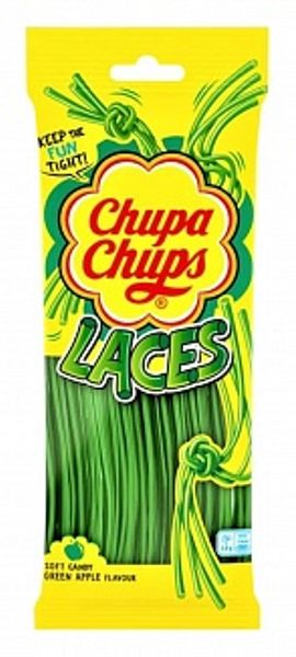 Chupa Chups Laces Green Apple 90g