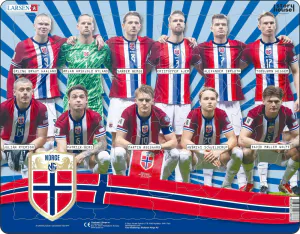 Hovedbilde Platepuslespill Maxi Fotball VM 2026 Lagbilde ...