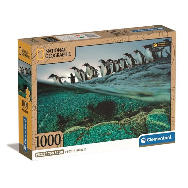 Clementoni National Geograpic Collection Penguins (1000 Brikker)