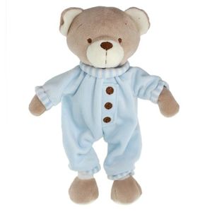 Hovedbilde Bamse 25 cm Med Pysj Blå Tinka