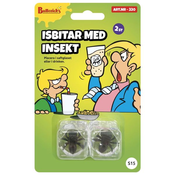 Isbiter Med Innsekt 2stk Buttericks