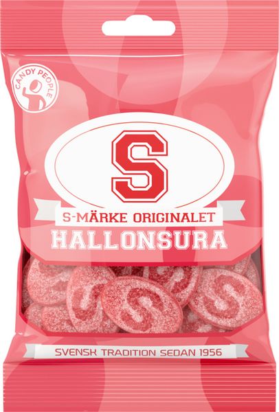 S-Märke Hallonsura 80g