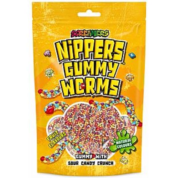 Screamers Nippers Gummy Worms 75g